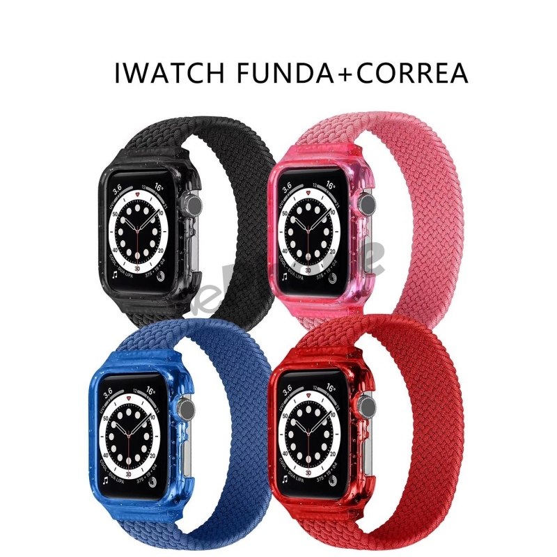 IWATCH 38mm FUNDA+CORREA SOLO LOOP