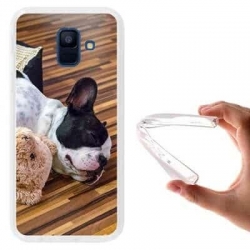 Samsung A6 2018 Funda Personalizada TPU Transparente