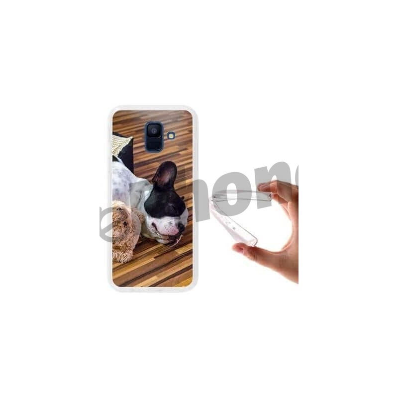 Samsung A6 2018 Funda Personalizada TPU Transparente