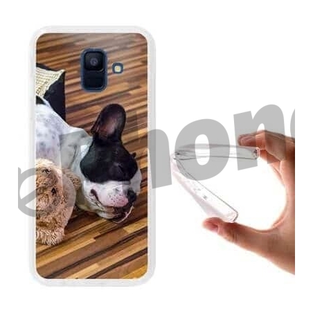 Samsung A6 2018 Funda Personalizada TPU Transparente