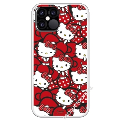 Hello Kitty Lazos Rojos y Topos