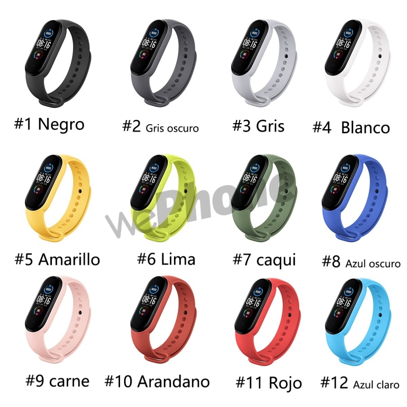 MI BAND 7 Correa Funda Silicona