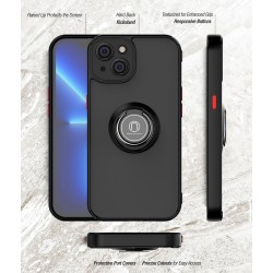 IPHONE 14 CARCASA MATE DE ANILLO