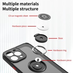 IPHONE 13 PRO MAX CARCASA MATE DE ANILLO