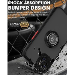 IPHONE 13 CARCASA MATE DE ANILLO