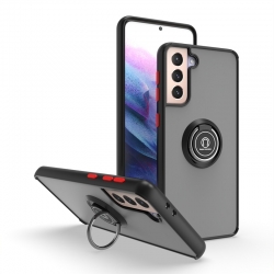 SAMSUNG S21 PLUS Carcasa mate de anillo