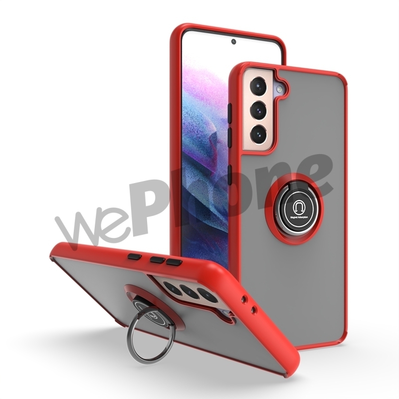 SAMSUNG S21 PLUS Carcasa mate de anillo SAMSUNG S21 PLUS Carcasa mate de anillo