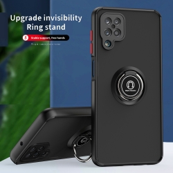 SAMSUNG A12 Carcasa mate de anillo