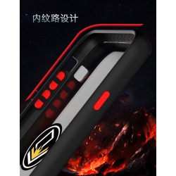 IPHONE XR / IP6.1 Carcasa mate de anillo