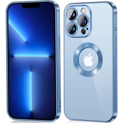 Funda Silicona Transparente con protector de Camara iPhone 14 pro max