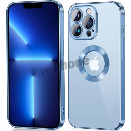 Funda Silicona Transparente con protector de Camara iPhone 14 pro max