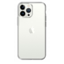 Funda iPhone 14 Pro transparente logo aguamarina