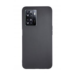 Oppo A57 / A77-5G Funda Silicona color Negro