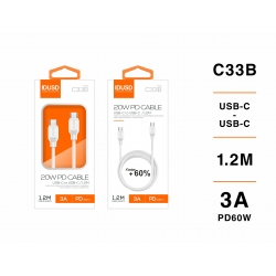IDUSD.PD Cable USB-C a USB-C 3A - C33B