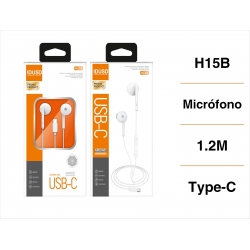 IDUSD.Auriculares Hi-Fi USB-C Digital - H15B