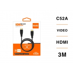 IDUSD.Cable HDMI 1.4V M/M 3M - C52A