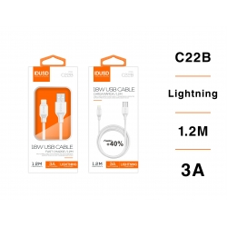 IDUSD.Turbo Cable Lightning 1.2M 3A - C22B