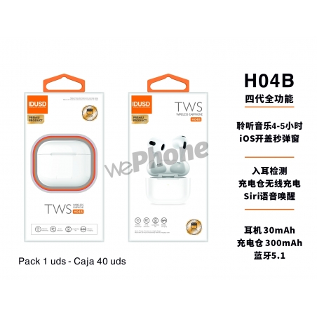 IDUSD.TWS 4 Wireless Earphone - H04B
