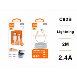 IDUSD.Cable Nylon Lightning 2M - C92B