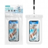 Maxam-HW-103 Blanca Funda impermeable para teléfonos de 7 pulgadas
