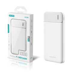 Maxam-PB-2203 Blanco Fuente de alimentación móvil 5V2A 10000mAh