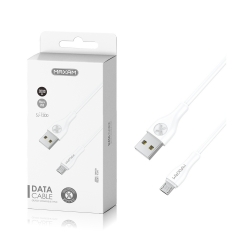Maxam-SJ-1300 Blanco 2A 3M Cable USB MICRO