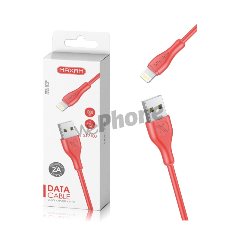 Maxam-SJ-3100 Rojo 2A 1M IP USB CABLE