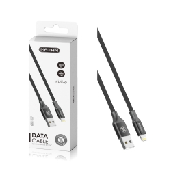 Maxam-SJ-3160 Negro 2A 1M Cable USB IP