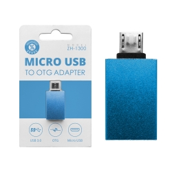 Maxam-ZH-1300 Azul U3.0 MICRO USB OTG ADAPTADOR
