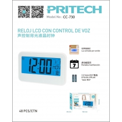 Pritech-DESPERTADOR PRITECH CC-730