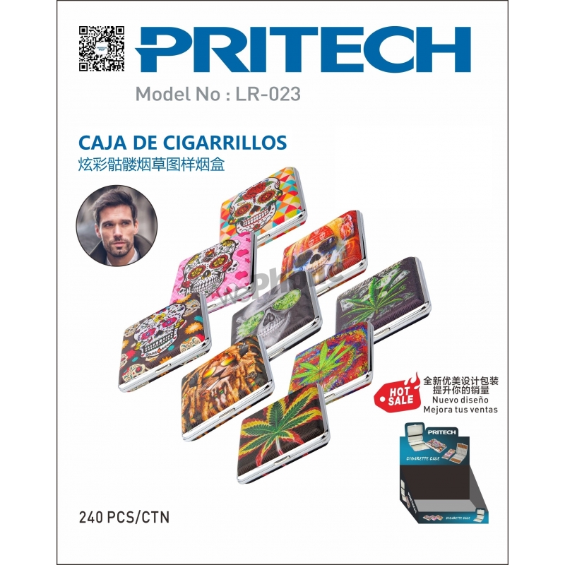 Pritech-CAJA DE CIGARRILLO LR-023