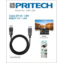 Pritech-CABLE DP-DP 4K 1.8M
