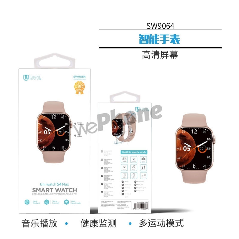 UNICO - New SW9064 Smart Watch S4 max 2.0 inch ,go