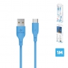 UNICO - CB9128 Silicone cable MICRO 1M OD3.6 blue