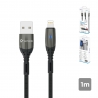 UNICO - CB9138 Zinc Alloy Data Cable with Light TY