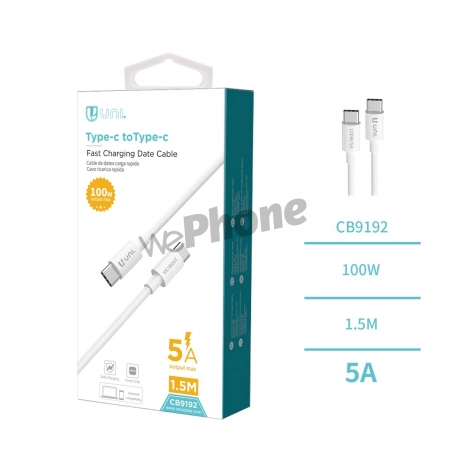 UNICO - New CB9192 Charging Data Cable, Type-C to