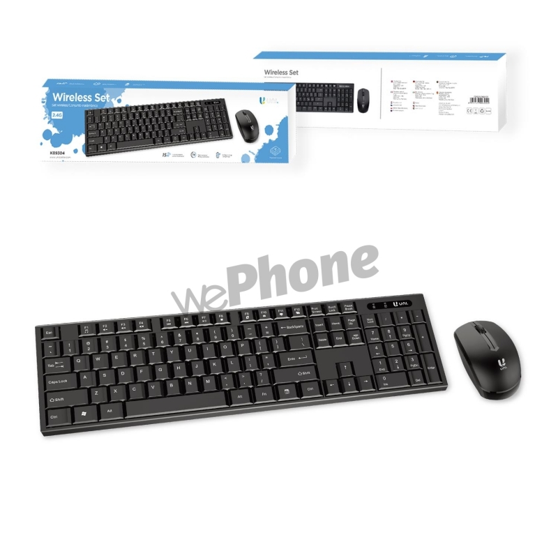 UNICO - NEW KB9304 wireless keyboard + wireless mo