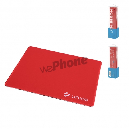 UNICO - MM9348 Mouse mat 250*200*3mm Red