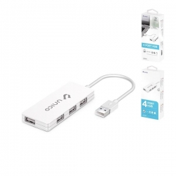UNICO - AD9403 USB2.0 Four-port Hub White