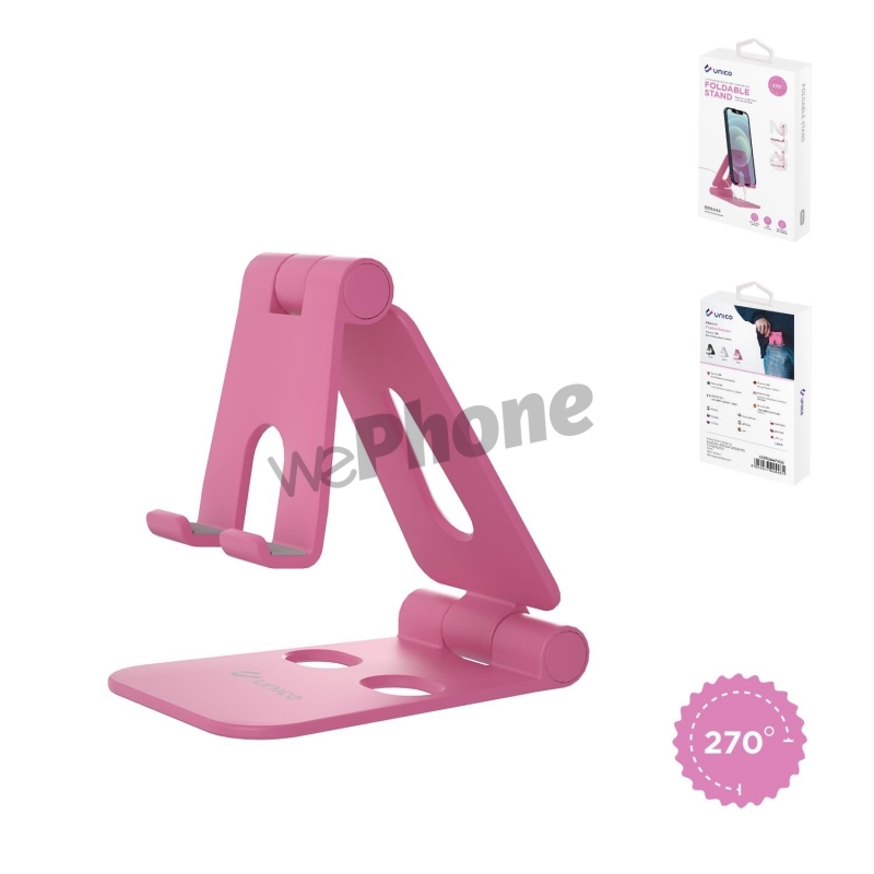 UNICO - BR9444 Folding Desktop Stand, pink