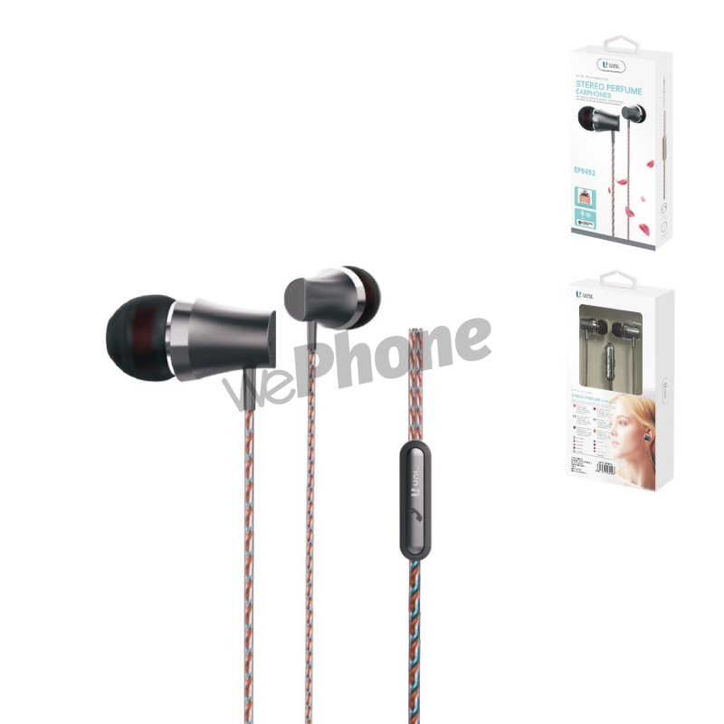 UNICO - NEW EP9492 In-ear metal earphone with micr