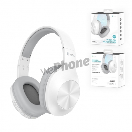 UNICO - NEW HP9585 Bluetooth headset, White