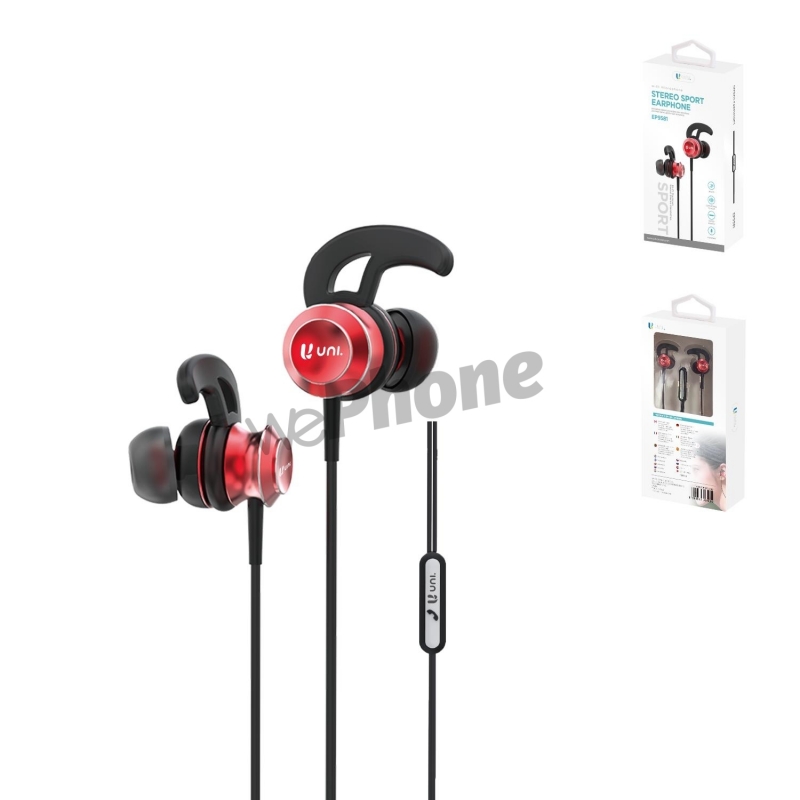 UNICO - EW EP9581 Sports Wired Earphones,With micr