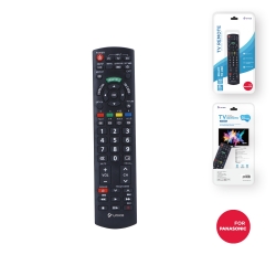 UNICO - RT9599 Panosonic TV remote, Black