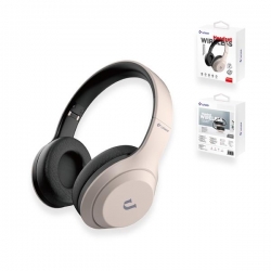 UNICO - HP9644 Wireless headphones headset,Apricot