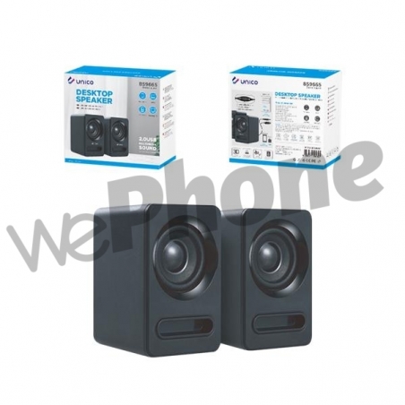 UNICO - BS9665 PC Speaker , Black