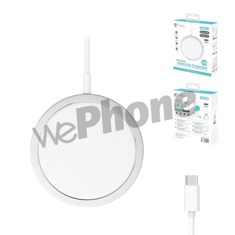 UNICO - NEW HC9810 wireless charger, (Metal Materi