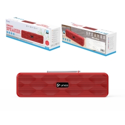 UNICO - BS9870 bluetooth speaker, red