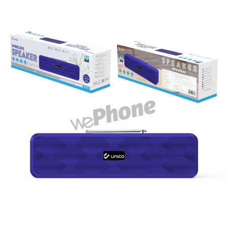 UNICO - BS9870 bluetooth speaker, blue