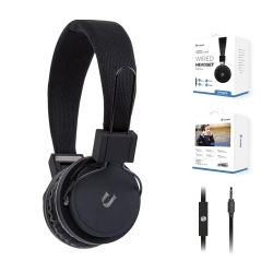 UNICO - HP9950 Wired headset with microphone?black